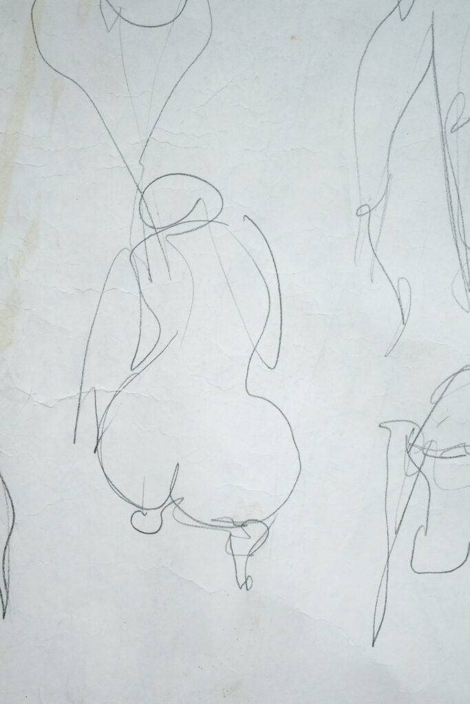 Life drawing, movin figure, Cofa, 2006