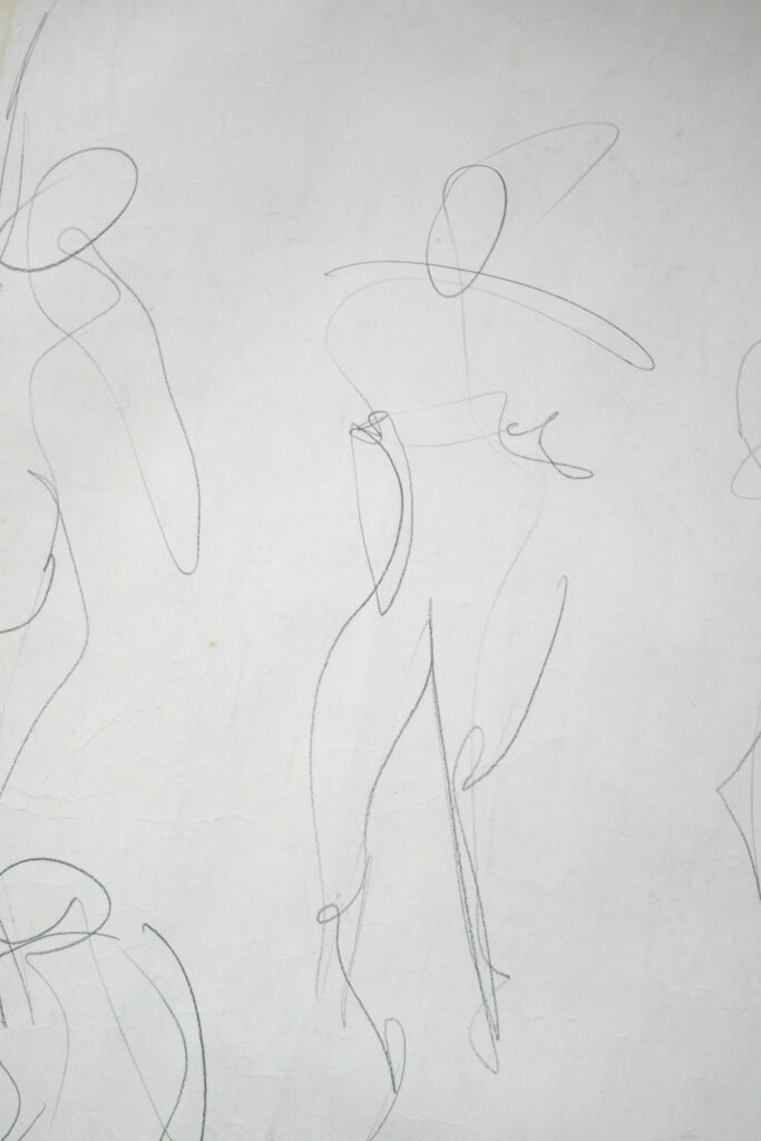Life drawing, movin figure, Cofa, 2006