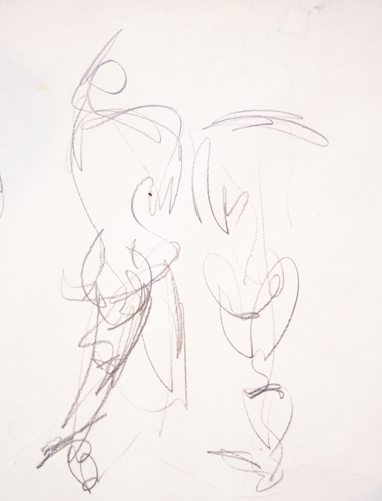 Life drawing, movin figure, Cofa, 2006